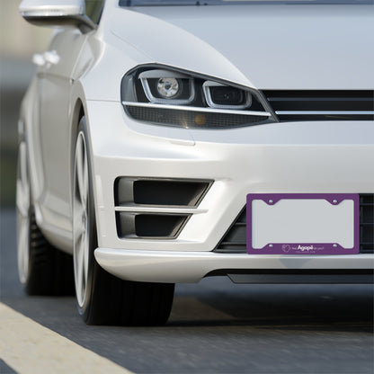 Christian License Plate Frame – I Feel Agapē | Feel Agapē