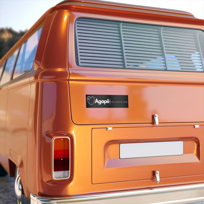 Christian Bumper Sticker – Agapē Wordmark | Feel Agapē